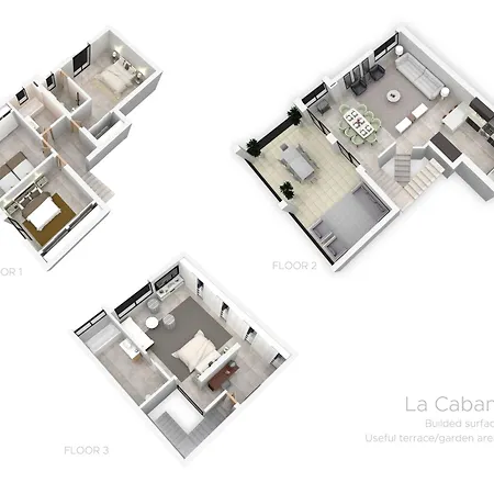 Vacation I La Cabane, Prestige, Heated Pool, 300m To The Villa